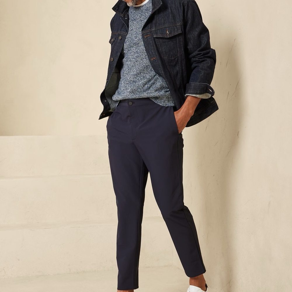 Banana Republic Performance Tapered Pants 30x30
